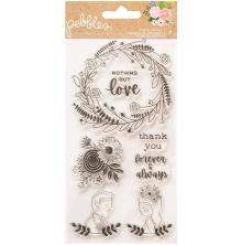 Pebbles Clear Stamps - Lovely Moments UTGENDE
