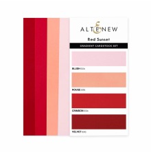 Altenew Gradient Cardstock Set - Red Sunset