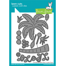 Lawn Fawn Dies - Christmas Palm Tree LF2966