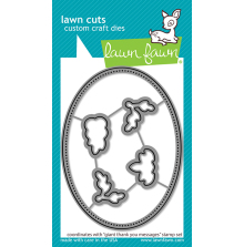 Lawn Fawn Dies - Giant Thank You Messages LF2936