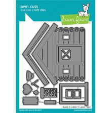Lawn Fawn Dies - Build-A-Cabin LF3018