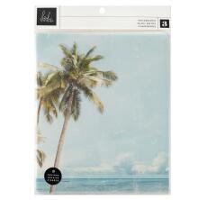 Heidi Swapp Blank Notebooks 3/Pkg - Set Sail Palm Tree