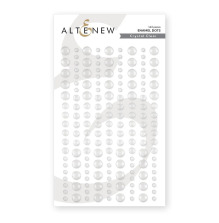 Altenew Enamel Dots 163/Pkg - Crystal Clear