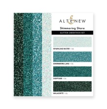 Altenew Glitter Cardstock Set - Shimmering Shore