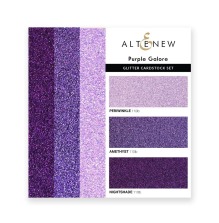 Altenew Glitter Cardstock Set - Purple Galore