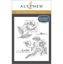 Altenew Press Plates - Dainty Flower Garden