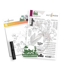 Altenew Stamp And Stencil Build A Garden - Exotic Tuberoses