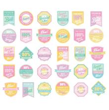Simple Stories Bits &amp; Pieces Die-Cuts 30/Pkg - Crafty Things Patches