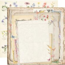 Simple Stories SV Meadow Flowers Cardstock 12X12 - Walk In Nature