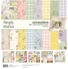 Simple Stories Collection Kit - Simple Vintage Meadow Flowers