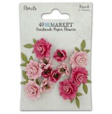 49 And Market Florets Paper Flowers - Punch