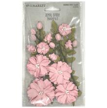 49 And Market Royal Spray Paper Flowers - Bashful