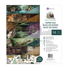 Prima Double-Sided Paper Pad 12X12 14/Pkg - Nature Academia
