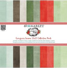 49 And Market Collection Pack 12X12 - Evergreen Season Foundations