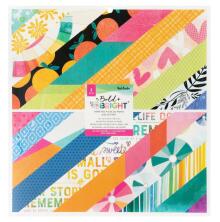 Vicki Boutin Double-Sided Paper Pad 12X12 - Bold And Bright
