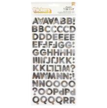 Vicki Boutin Bold And Bright Thickers Stickers 5.5X11 - Alphabet