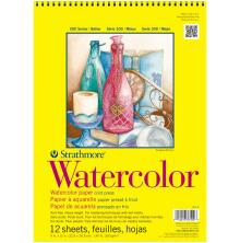 Strathmore Watercolor Spiral Paper Pad 9X12