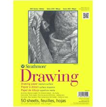 Strathmore Drawing Paper Pad Tape Bound 9X12