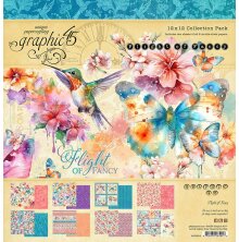 Graphic 45 Collection Pack 12X12 - Flight Of Fancy