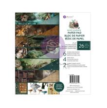 Prima Double-Sided Paper Pad 6X6 26/Pkg - Nature Academia