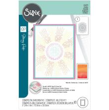 Sizzix Layered Stencil A6 - Shine Bright #2 666694