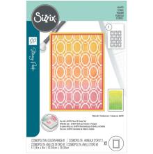 Sizzix Layered Stencil A6 - Golden Rings #2 666695