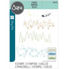 Sizzix Clear Stamp Set -The View 666696