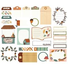 Simple Stories Bits &amp; Pieces Die-Cuts 26/Pkg - Ciders &amp; Donuts Journal