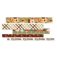 Simple Stories Washi Tape 5/Pkg - Ciders &amp; Donuts