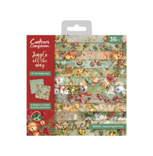 Crafters Companion 6X6 Paper Pad - Jingle All The Way