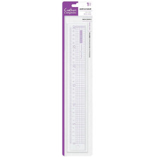 Crafters Companion Metal Edge Acrylic Ruler 30cm