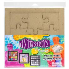 Dylusions Chipboard Puzzle Frame - Square