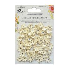 Little Birdie Micro Jeweled Florettes 60/Pkg - Moon Light