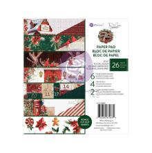 Prima Double-Sided Paper Pad 6X6 26/Pkg - From The North Pole