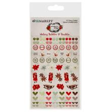 49 And Market Epoxy Stickers - Evergreen Season Wishing Bubble