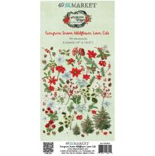 49 And Market Laser Cut Outs - Evergreen Season Wildflowers