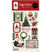 Carta Bella Puffy Stickers - A Vintage Christmas