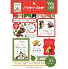 Echo Park Sticker Book - Winnie The Pooh Christmas