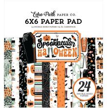 Echo Park Double-Sided Paper Pad 6X6 - Spooktacular Halloween