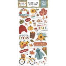 Echo Park Chipboard Stickers 6X13 - Sweater Weather Accents