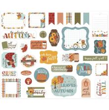 Echo Park Cardstock Die-Cuts Ephemera 33/Pkg - Sweater Weather Icons