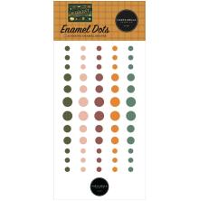 Carta Bella Adhesive Enamel Dots 60/Pkg - Harvest