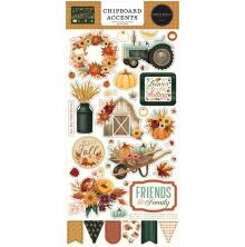 Carta Bella Chipboard Stickers 6X13 - Harvest Accents