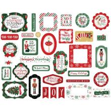 Echo Park Cardstock Die-Cuts Ephemera 33/Pkg - Nutcracker Christmas Icons