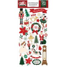 Echo Park Chipboard Stickers 6X13 - Nutcracker Christmas Accents