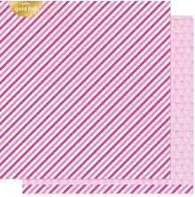 Lawn Fawn Candy Cane Lane Paper 12X12 - Gift Wrap