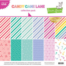 Lawn Fawn Collection Pack 12X12 - Candy Cane Lane