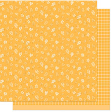 Lawn Fawn Falling Leaves Paper 12X12 - Elm