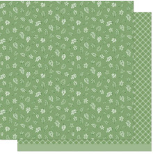 Lawn Fawn Falling Leaves Paper 12X12 - Pine