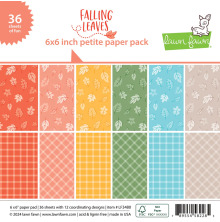 Lawn Fawn Petite Paper Pack 6X6 - Falling Leaves